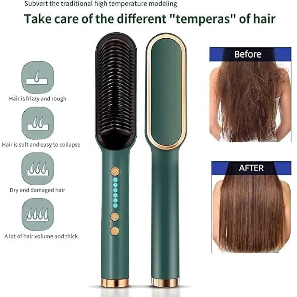 Electric Hair Straightening Comb