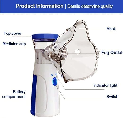 Portable Nebulizer Machine For Adult & Kids (By Air)